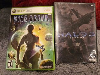XBOX 360 STAR Ocean The Last Hope Xbox 360 & Halo 3 Essentials