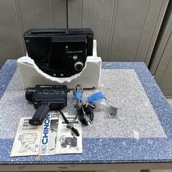 Chinon Sound 6100 Projector With 257sXL Sound Camera 