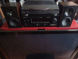7.1 YAMAHA AV RECEIVER, SONY TURNTABLE, KLIPSCH SPEAKERS/SUB$1350 FINAL PRICE READ DESCRIPTION