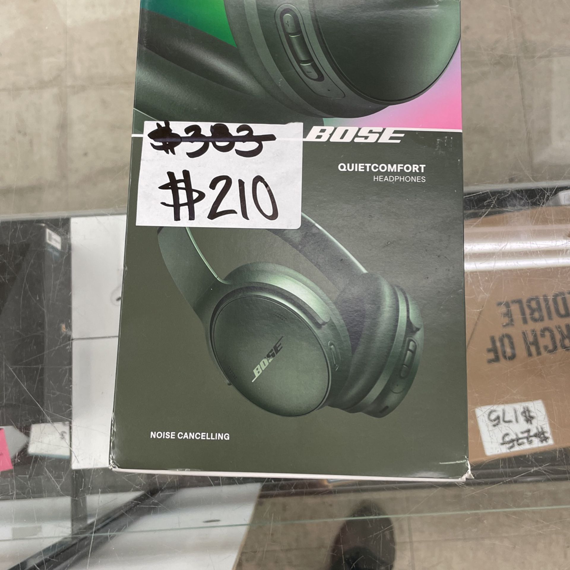 Bose Quietcomfort Headphones Green