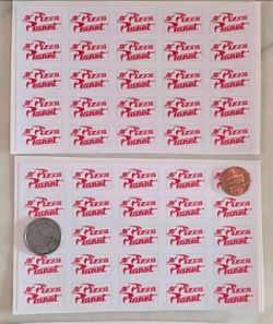 Quantity: 50 stickers. Dimensions: Perfectly sized at a 1" diameter (25mm) for precise placement.
High-Quality Adhesive: Strong peel-and-stick backing