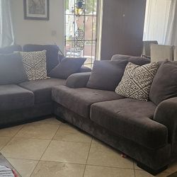 Two Sofas 