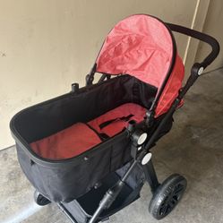 Newborn Infant Baby Bassinet Stroller - The Baby's Room