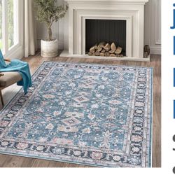 Brandnew Area Rug 3x5ft Washable Vintage Traditional Rug