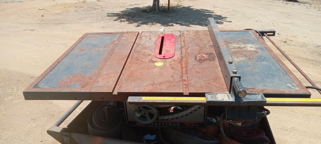 STRONG TABLE SAW CRAFTMAN 41" $60