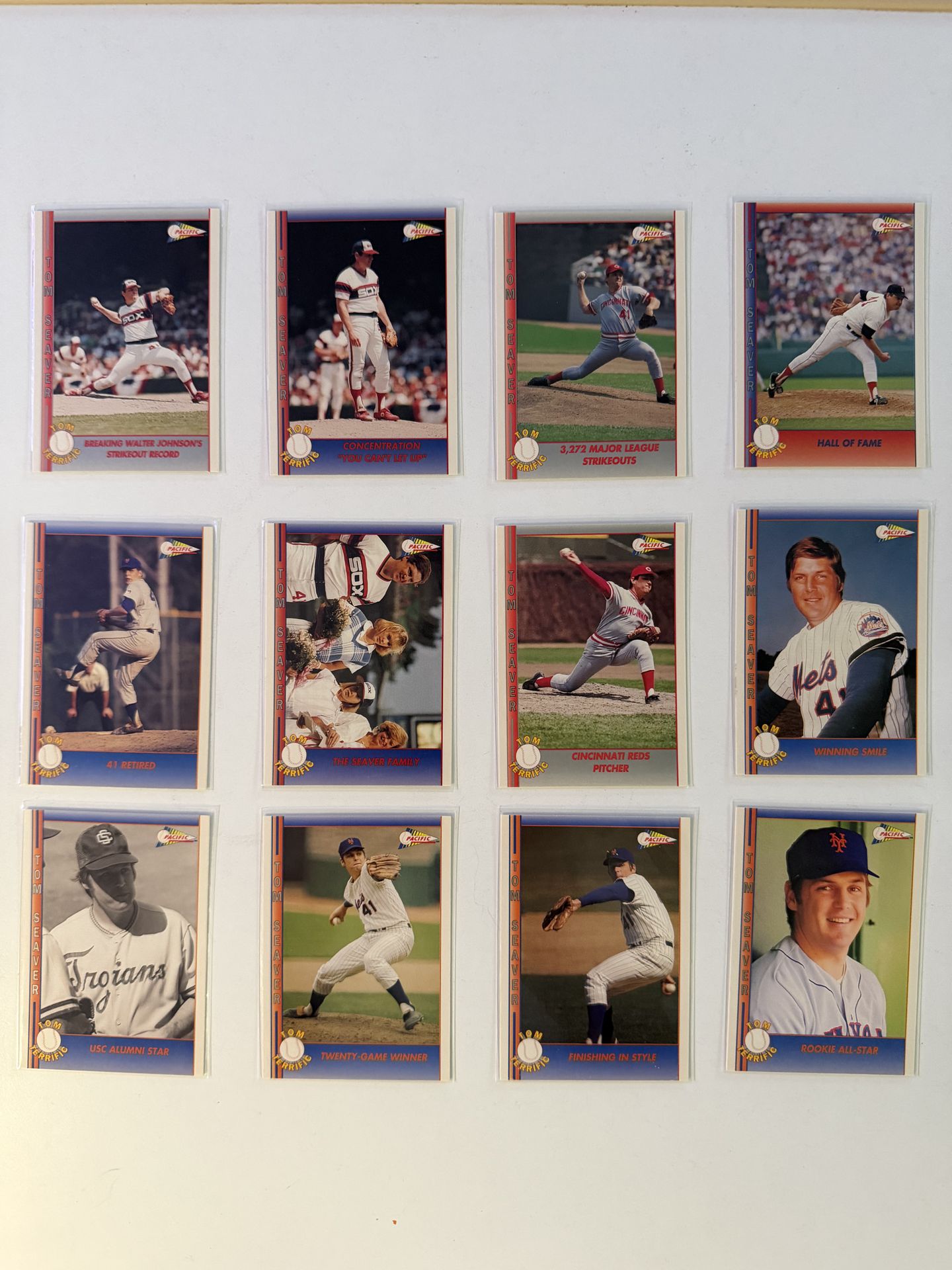 Tom Seaver “Tom Terrific” baseball ⚾️ cards