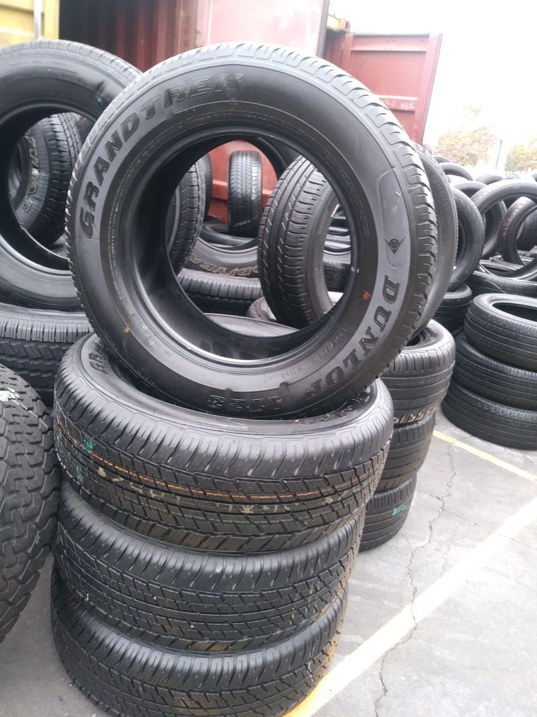 P275/60/18 DUNLOP AT23 Grandtrek $300.00 CASH