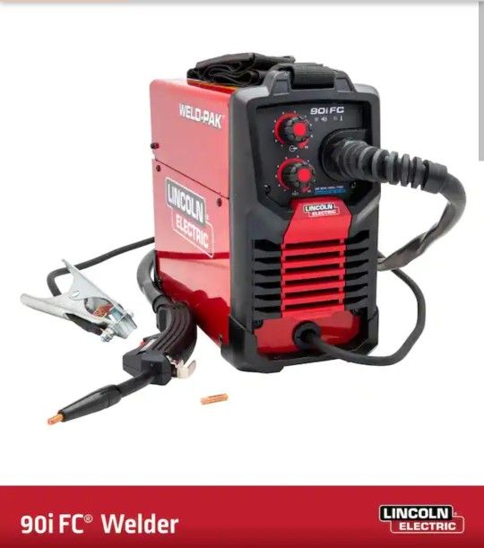 NEW- Lincoln Electric
WELD-PAK 90i FC Flux-Cored Wire Feeder Welder (No Gas)