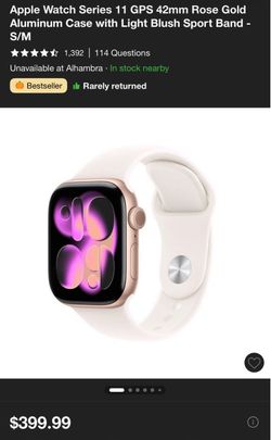 Apple Watch Series 11 GPS 42mm Rose Gold
