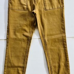 Kensie Jeans Tan Mustard Color Skinny Jeans Size 4/27