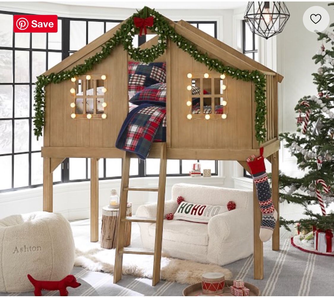 Pottery barn tree house loft bed for Sale in Temecula CA OfferUp