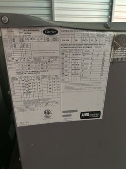 3 Phase Carrier commercial ÁC unit