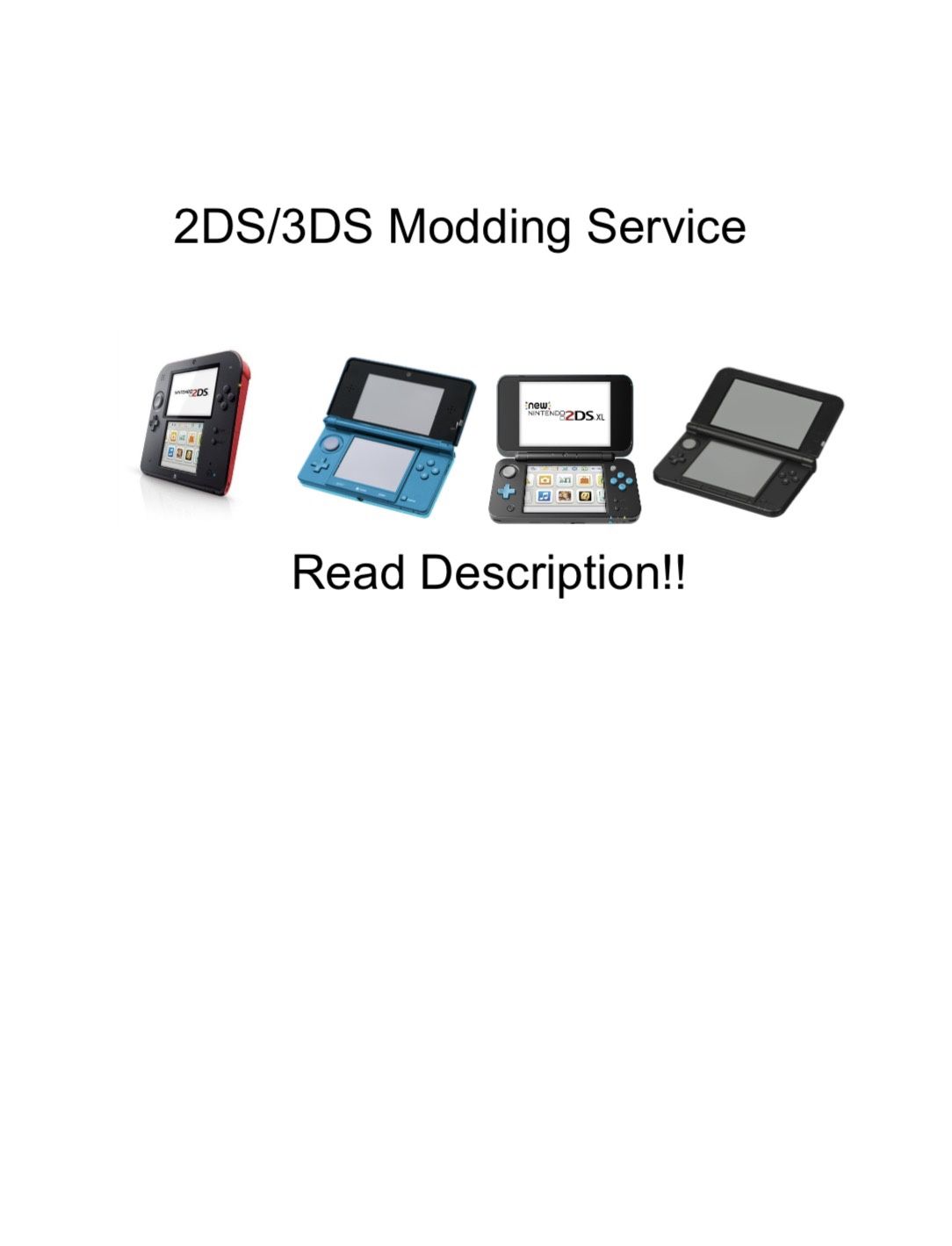 3ds/2ds Modding Service