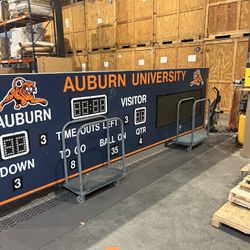 Auburn Football Scoreboard 
