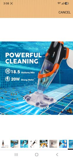 NEW Handheld Pool Vacuum Cleaner