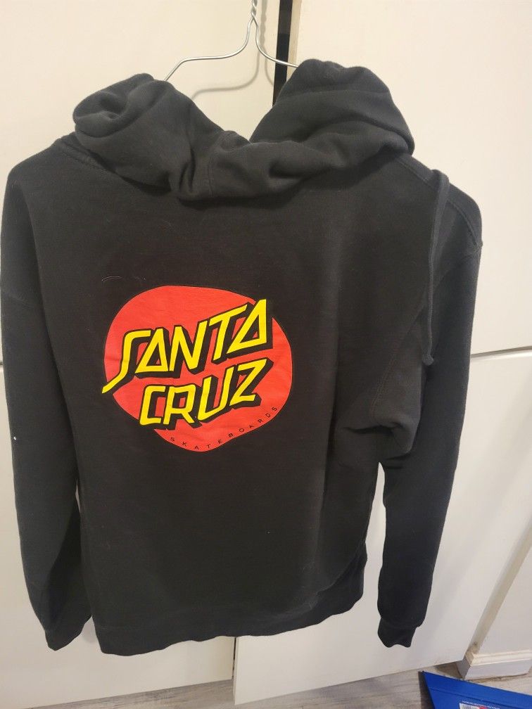 Santa Cruz Skateboards Hoodie SIZE ADULT SMALL