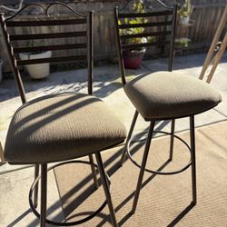 Wrought Iron Custom Barstools 