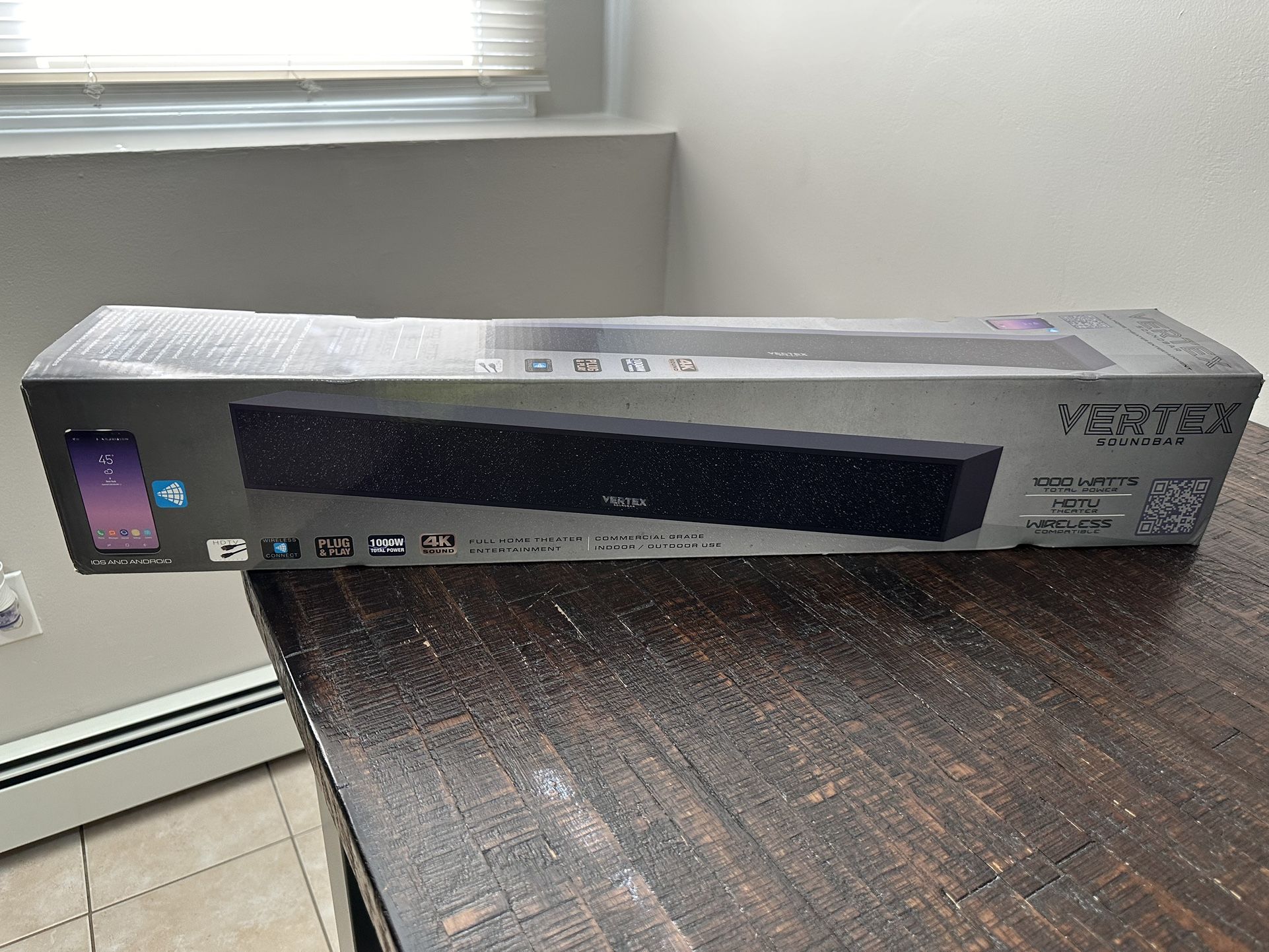Vertex 1000w Soundbar