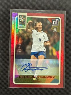 2023 Georgia Stanway Rookie /99 Panini Donruss Fifa Womens World Cup England