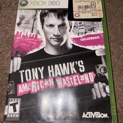 Tony Hawk American Wasteland Xbox 360