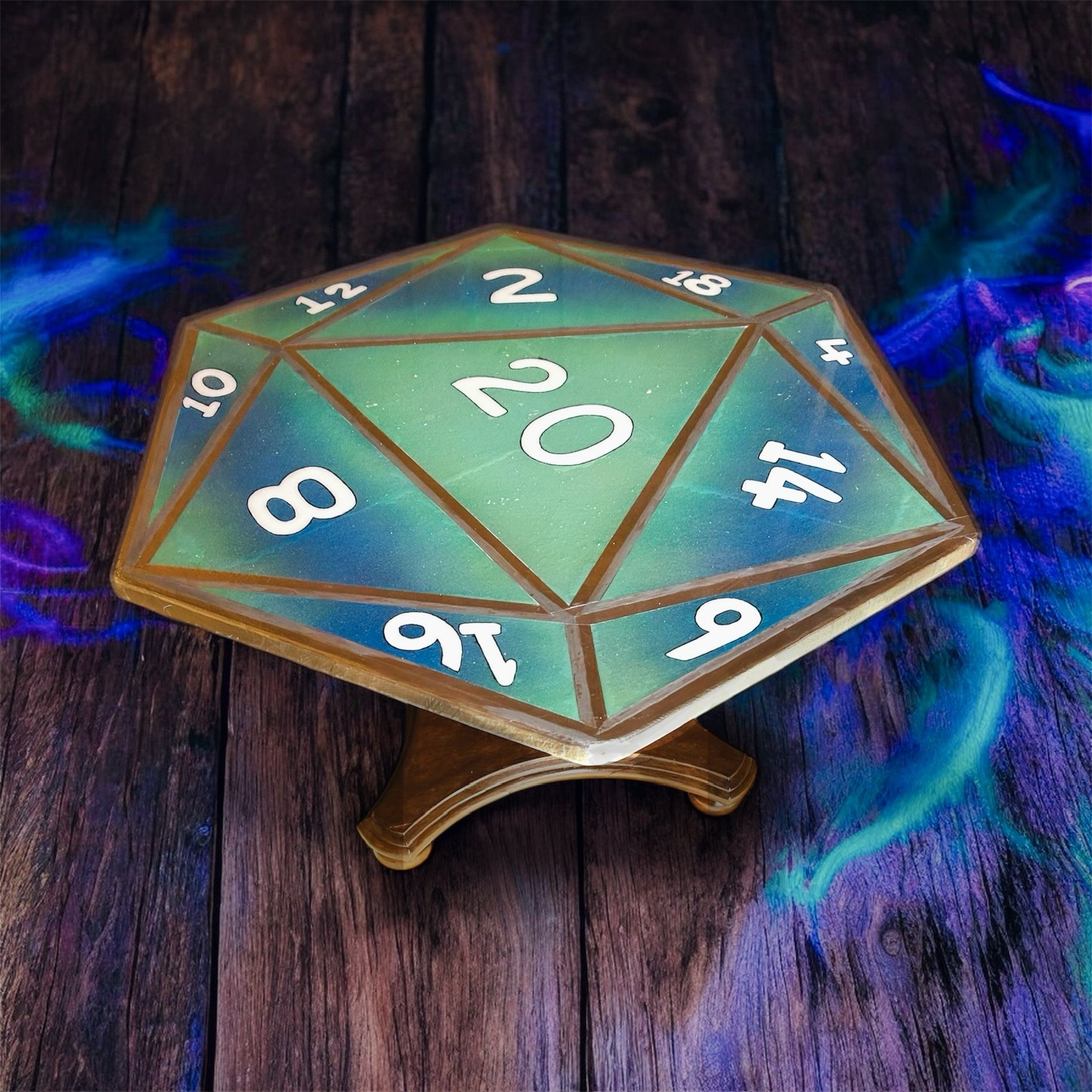 D20 Holographic Coffee table
