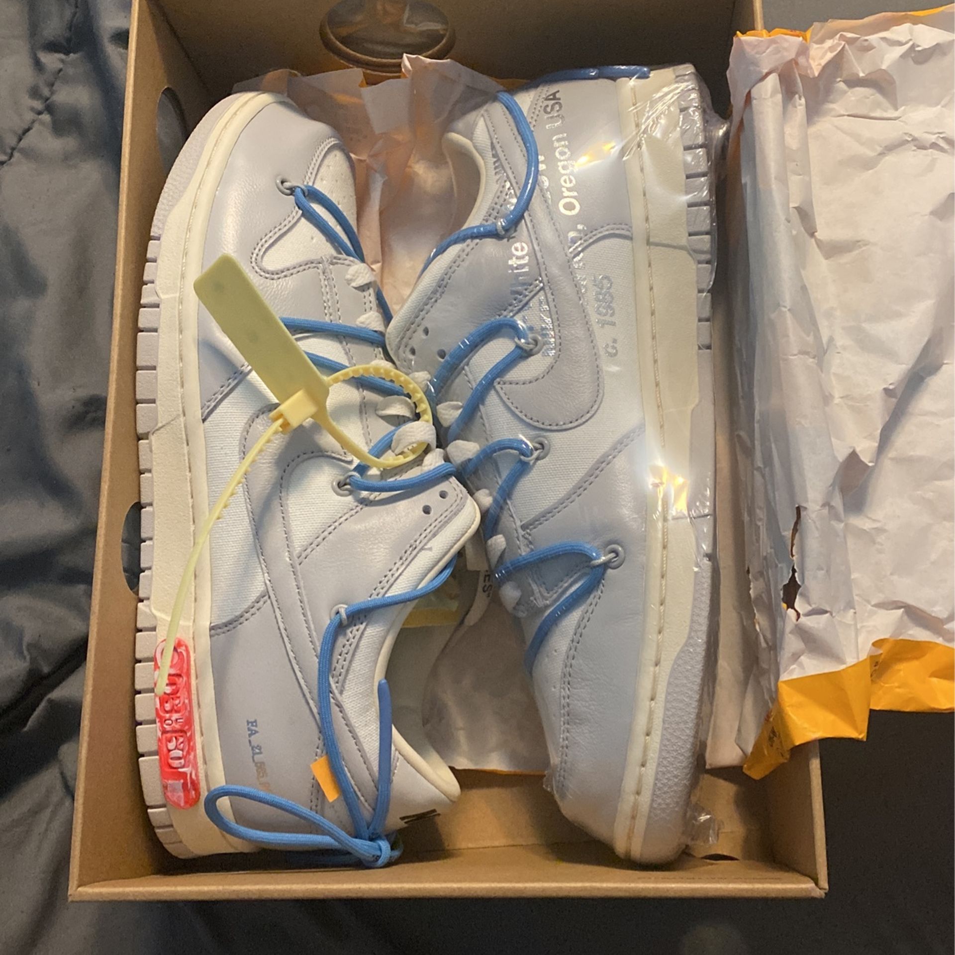 Lot 5 Off White Dunk (DS) Size 11 Still Wrapped In Plastic 