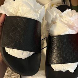Gucci Microguccissima Slide