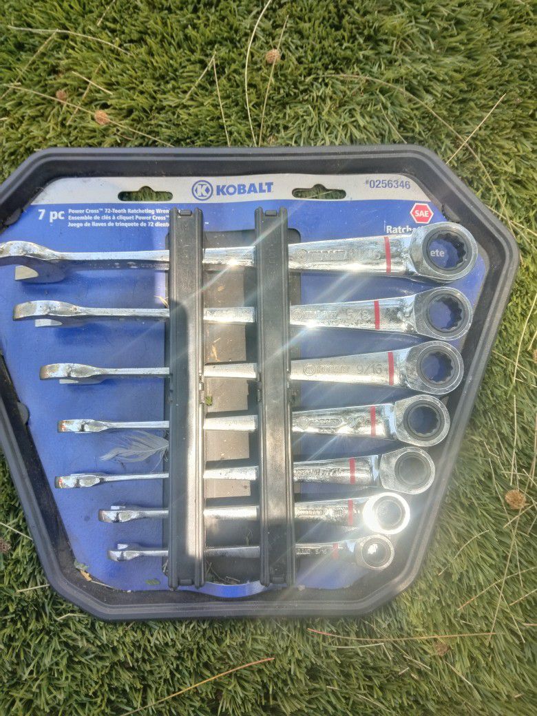 Kobalt 7 Ratchet Wrench Set 
