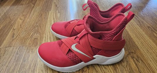 Red Nike Basketball Shoes