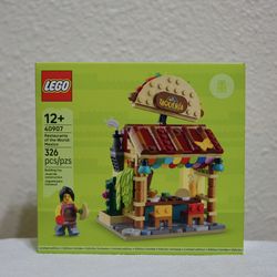 LEGO 40907 Restaurants of the World: Mexico Taco Store Taqueria Brand New