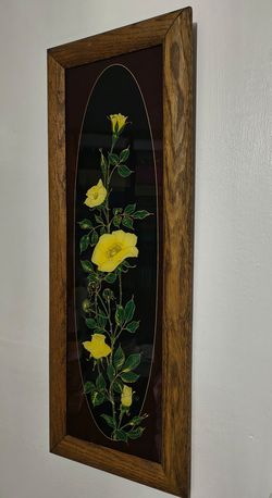 1980 THE HENSLEY CO, WALL ART - PAINTING 26"×10"