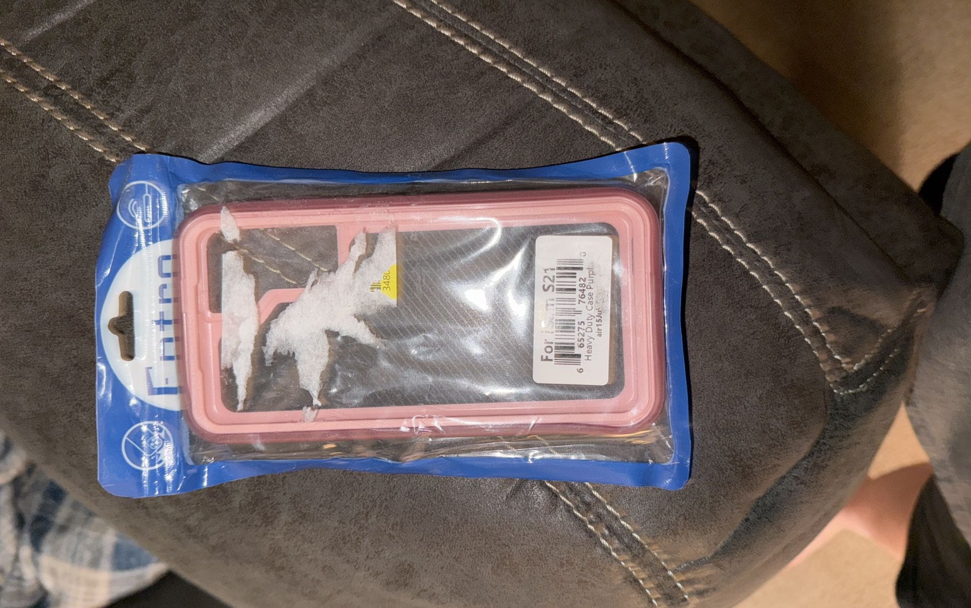 S21 Purple Cell Phone Case