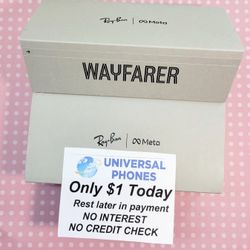 Rayban Meta Glass. $1 Down Today Rest In Payments. NO CREDIT CHECK 