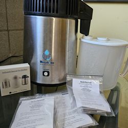 Megahome Water Distiller w/ 1 year+ carbon filters