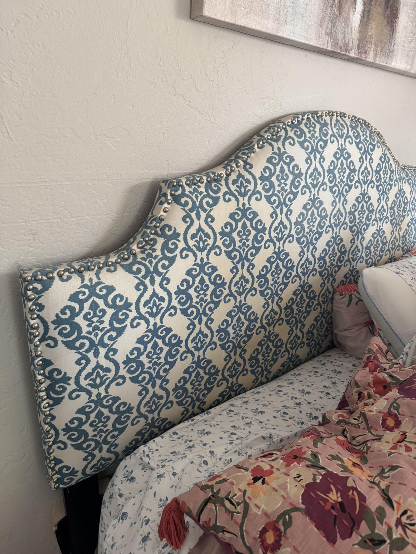 Double Headboard & Bed Frame