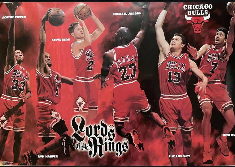 Chicago Bulls Player,Basketball Team,Sport Poster,Original Art
