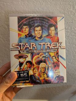 4k Star Trek 4 movie collection