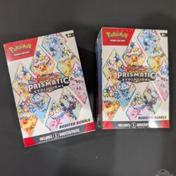 Pokemon Prismatic Evolutions Booster Bundle