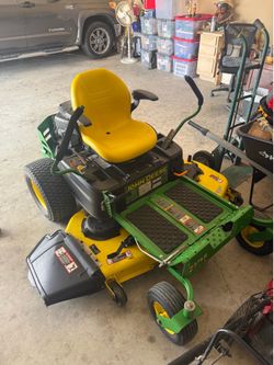 John Deere zero turn riding mower 54 inch deck John Deere zero turn riding mower 54 inch deck