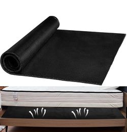 Twin XL RV Mattress Under Ventilation Pad, 70.5 x 38 in Queen Breathable Ventilation Pad for RV Camper Boat Bed | Washable 3D Air Mesh. Black