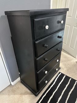 Five drawer dressers (two)