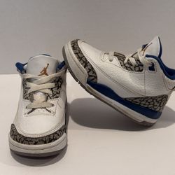 Nike Air Jordan 3 Retro Wizards Athletic Shoes Sneakers DM0968-148 Boys Size 6C