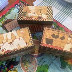 Recipe boxes Lang 3 designs