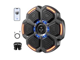 LOLBOX Music Boxing Machine for Adults Kids, Smart Boxing Pad Training Machine,Wall Target Punching Workout for Kids, Reflex Training Suitable for Hom