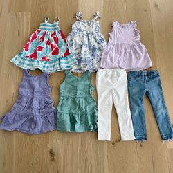 Toddler / Little Girls Hanna Andersson, BabyGap, Cat & Jack and Old Navy Dresses & Jeans, Size 4T