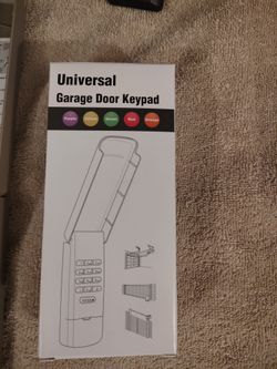 Garage door remote control