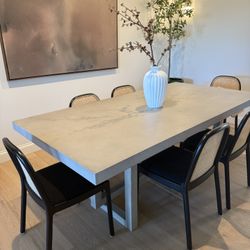 Luxury Crate and Barrel Dining Room