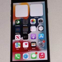 EXCELLENT CONDITION BLACK APPLE  iPhone 7 A1660 UNLOCKED 128GB 