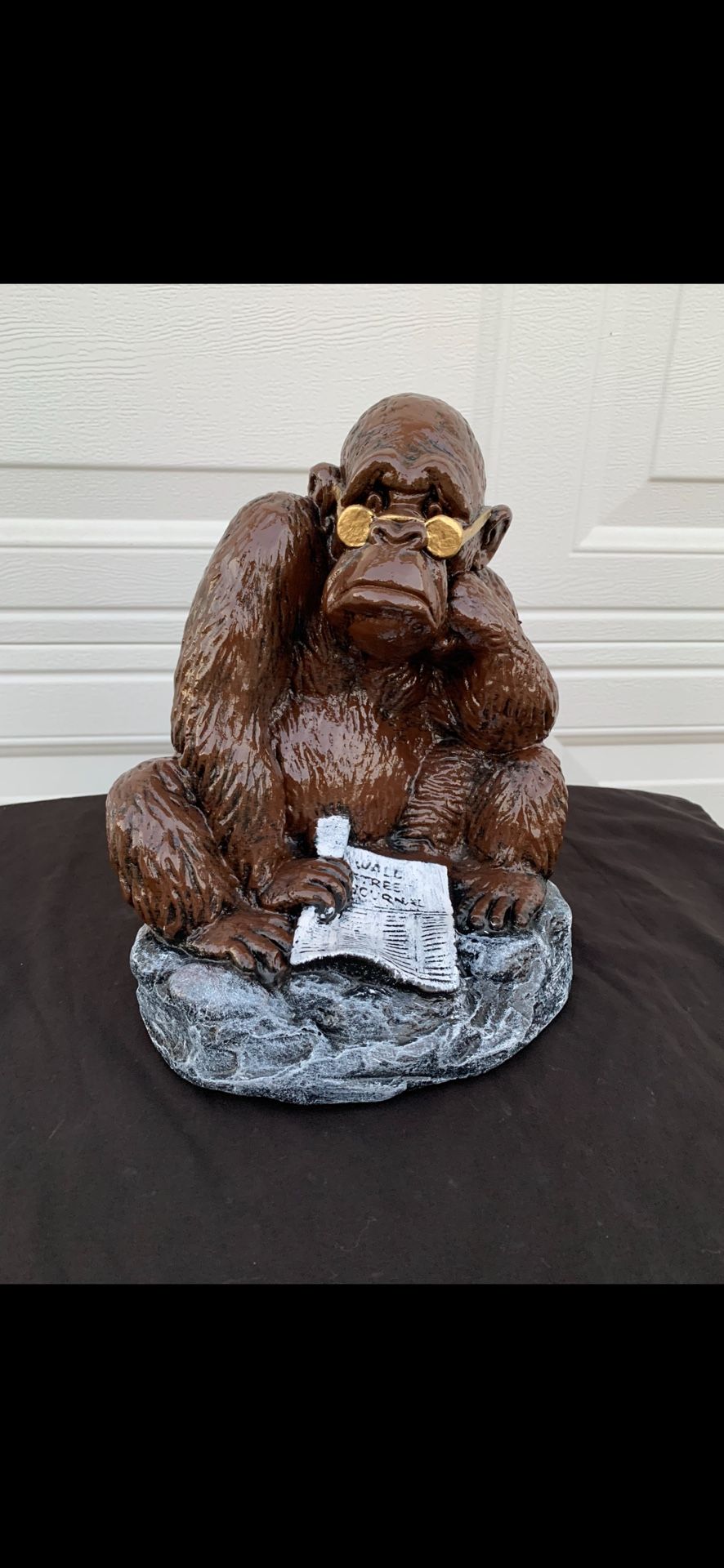 The Newspaper Reading Monkey