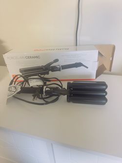 BaByliss Pro Porcelain Ceramic Triple Barrel Waver